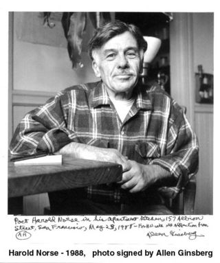 Harold Norse by Allen Ginsberg