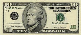 10 dollar bill